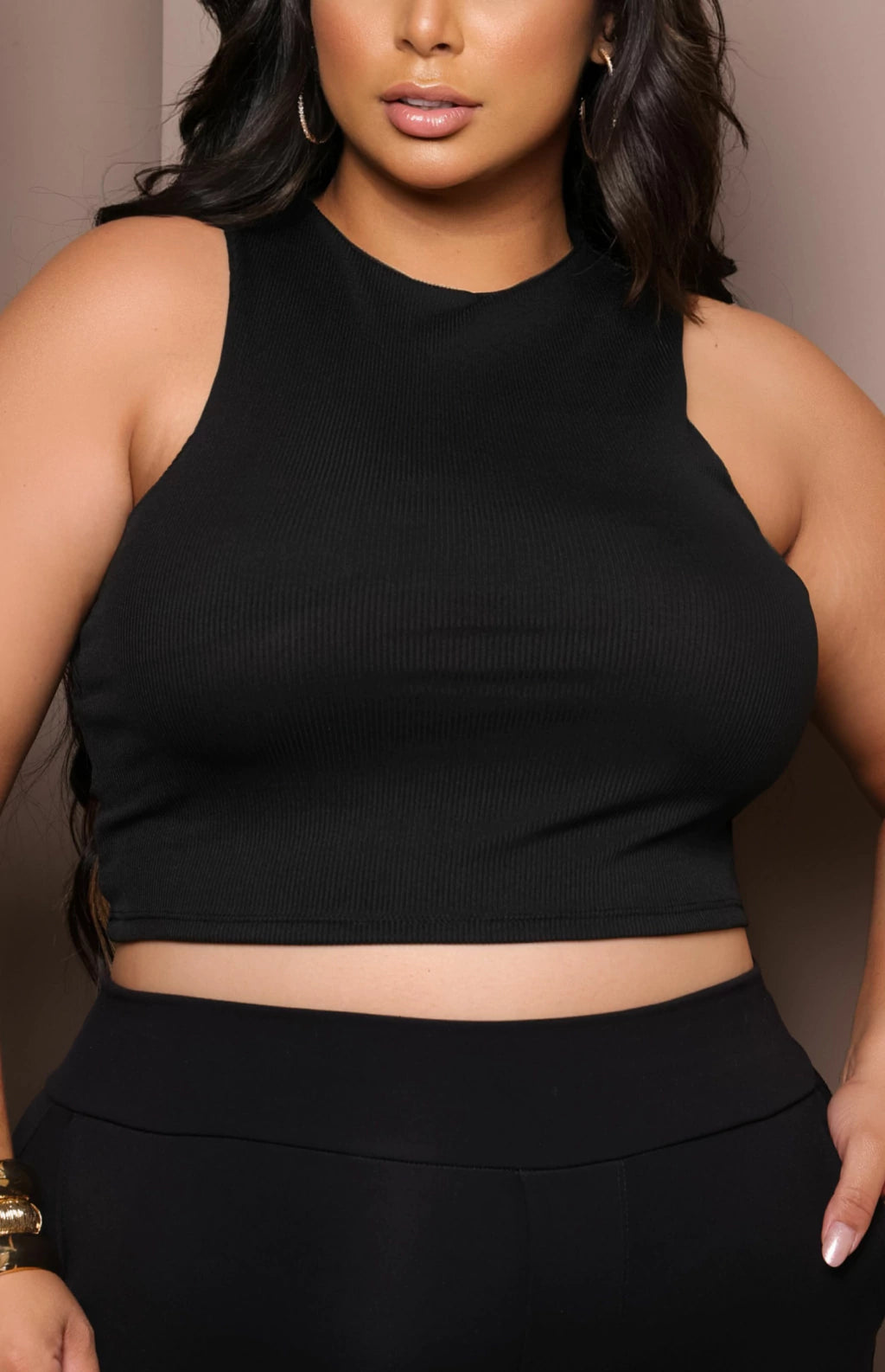 Cropped Silmara Ribana Curve