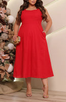 Vestido Pâmela Linho Plus Size