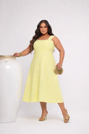 Vestido Pâmela Linho Plus Size