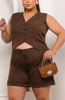 Conjunto Alfaiataria Plus Size Mônica