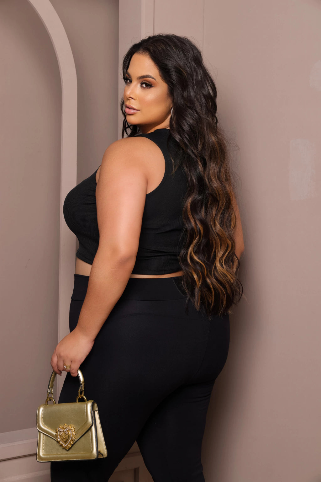 Cropped Silmara Ribana Curve