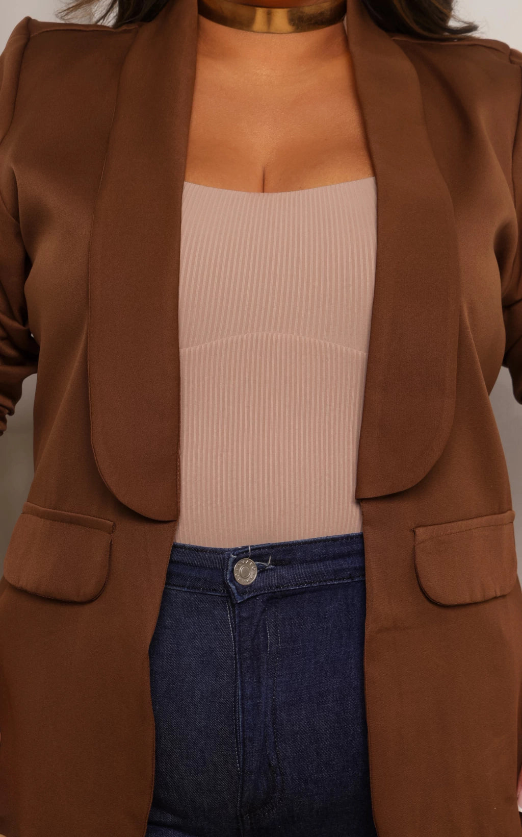 Blazer Verônica Alfaiataria Premium Plus