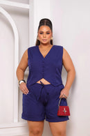 Conjunto Alfaiataria Plus Size Mônica