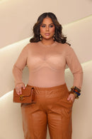 Body Ariel Tule Plus Size