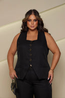 Conjunto Carol Plus Size Alfaiataria