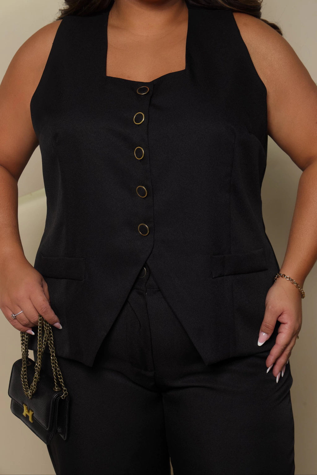 Conjunto Carol Plus Size Alfaiataria