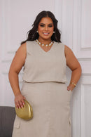 Conjunto Linho Plus Size Daya