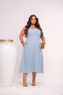 Vestido Pâmela Linho Plus Size