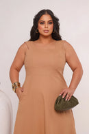 Vestido Pâmela Linho Plus Size