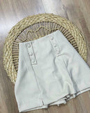 Shorts Saia Alfaiataria Curve Tina