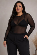 Blusa Tati Tule Plus Size