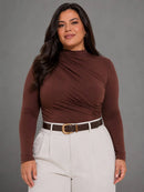 Blusa Romantic Grapeada Plus Size